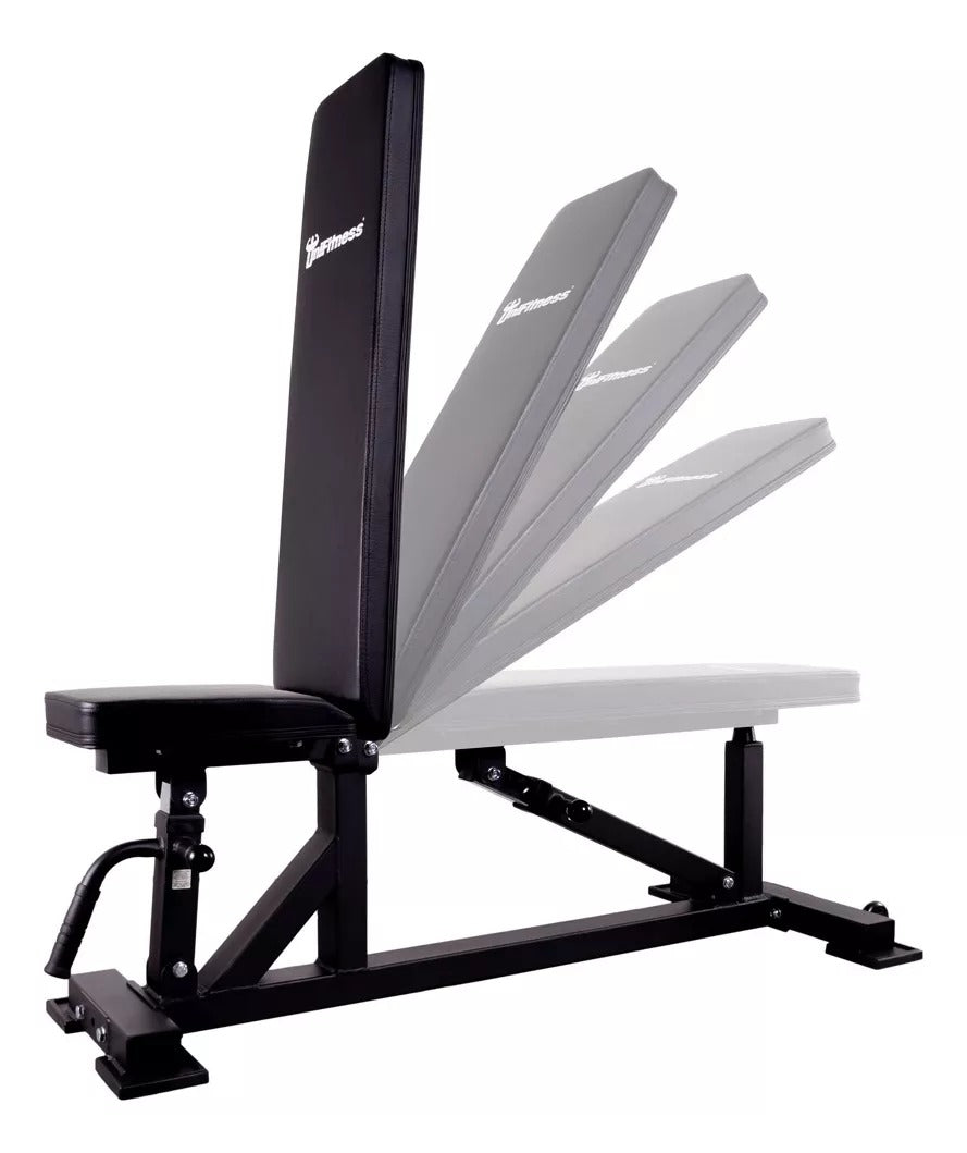 Banco Para Pesas Unifitness Gimnasio Ejercicio Ajustable 180