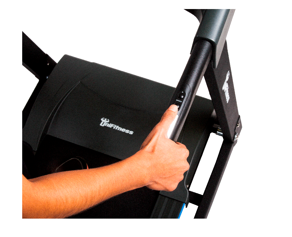 Caminadora Eléctrica Plegable  UniFitness Reacondicionada 1.25 HP CON 12 Programas presstablecidos