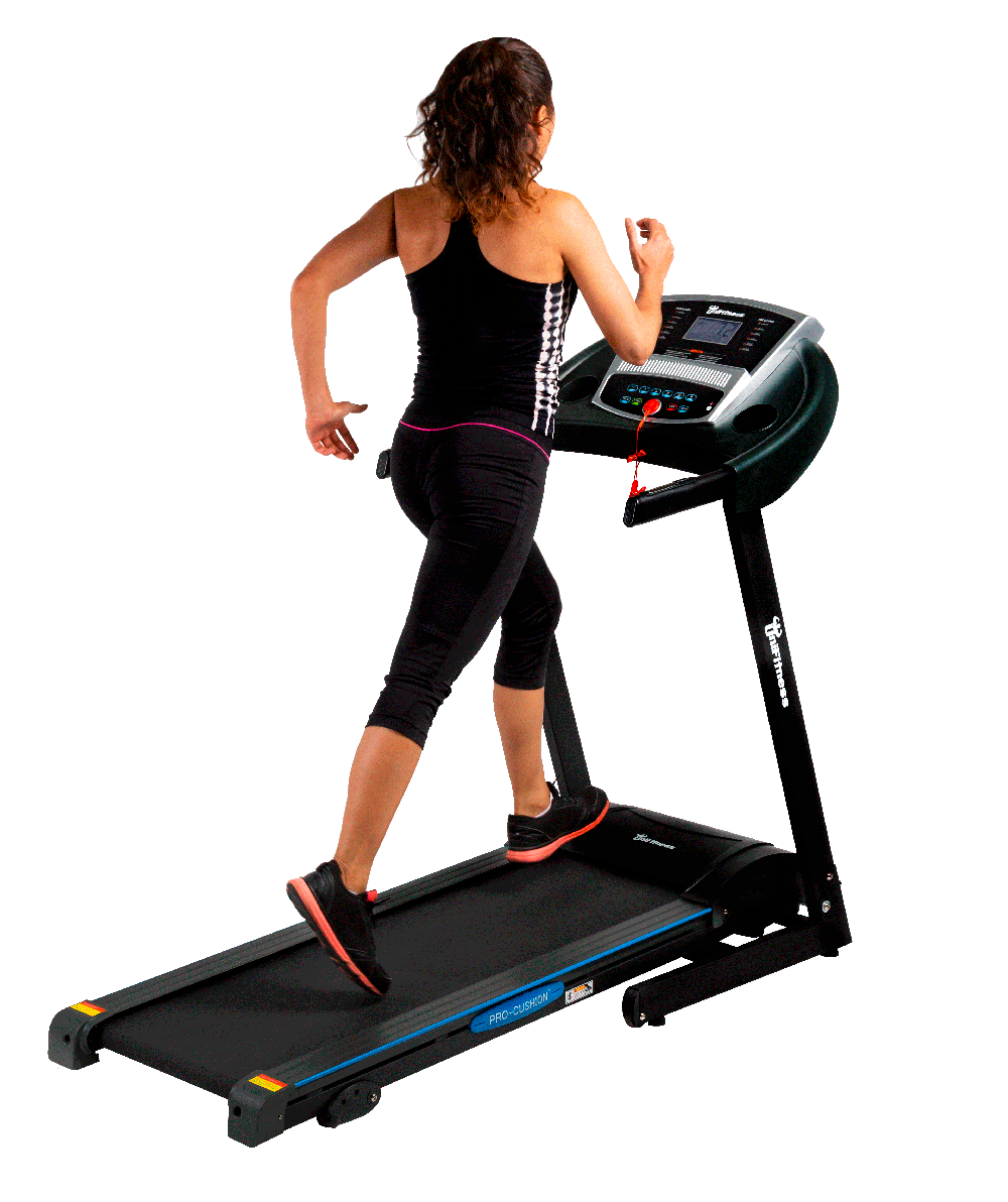 Caminadora Eléctrica Plegable  UniFitness Reacondicionada 1.25 HP CON 12 Programas presstablecidos