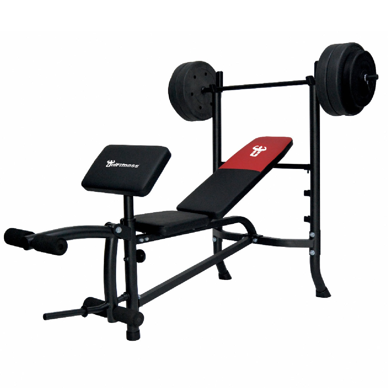 Banco Unifitness Multiejercicios con pesas