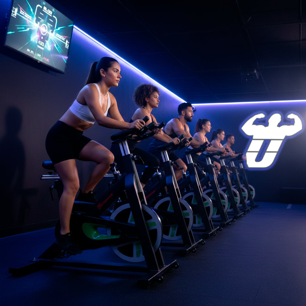 Bicicleta De Spinning Uso Rudo Unifitness S-25