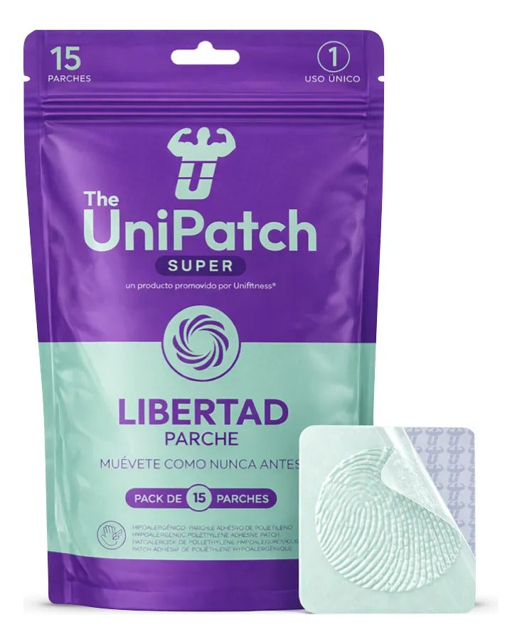 UniPatch LIBERTAD | Parche Deportivo Vibrotáctil para Equilibrio, Estabilidad y Movilidad | Sin Medicamentos