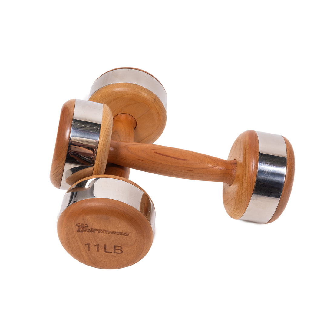 UniFitness Set de Mancuernas con Estante