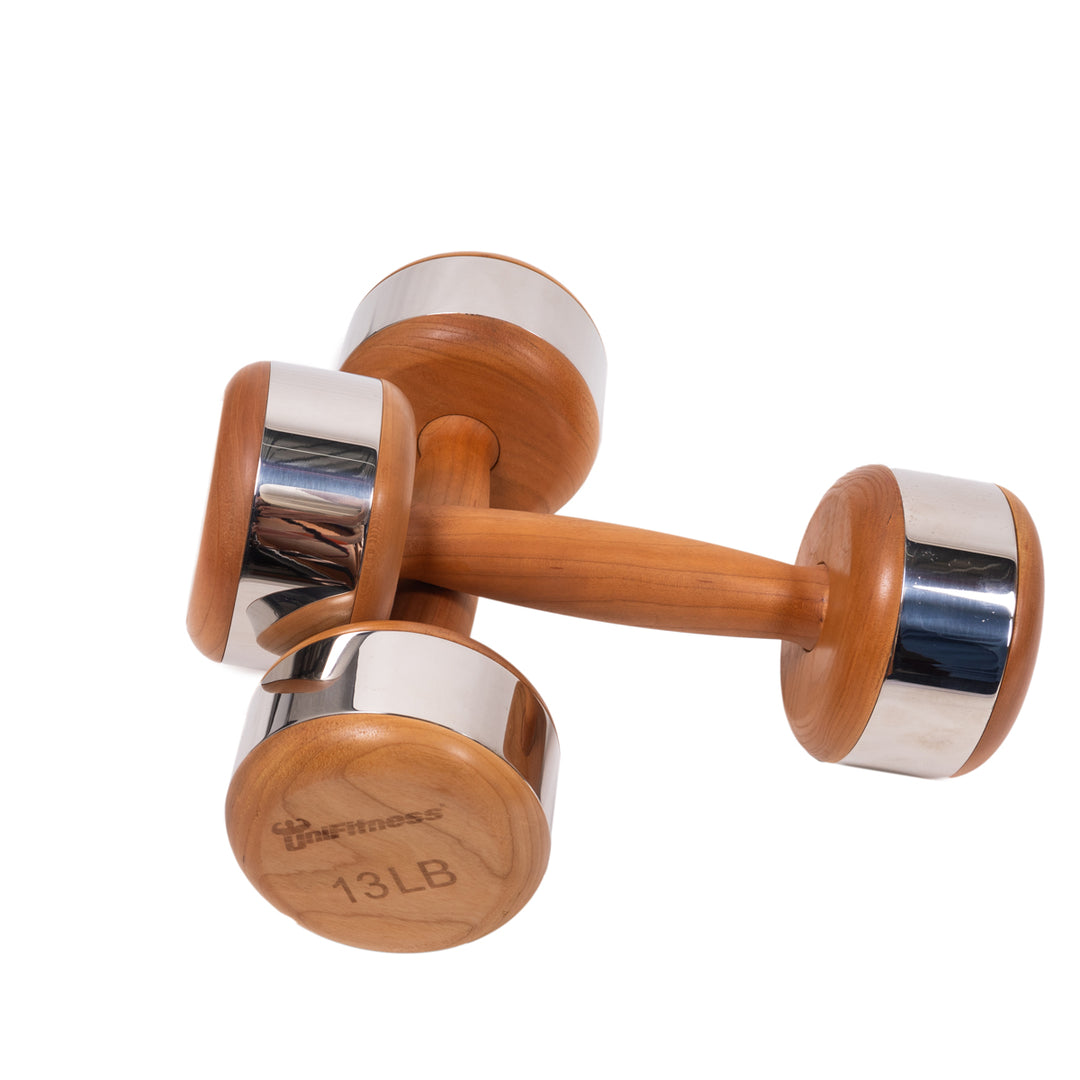 UniFitness Set de Mancuernas con Estante