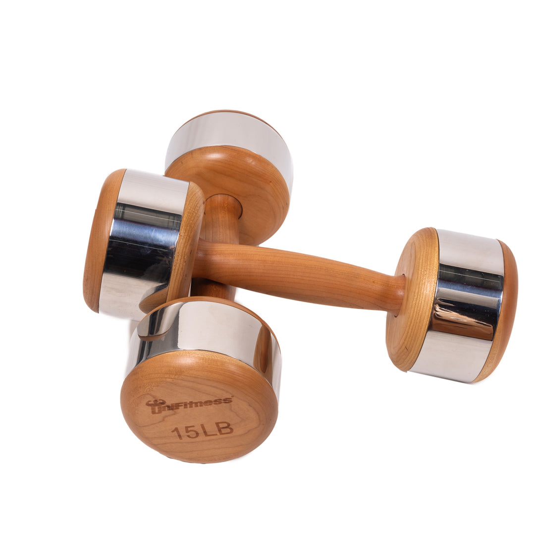 UniFitness Set de Mancuernas con Estante