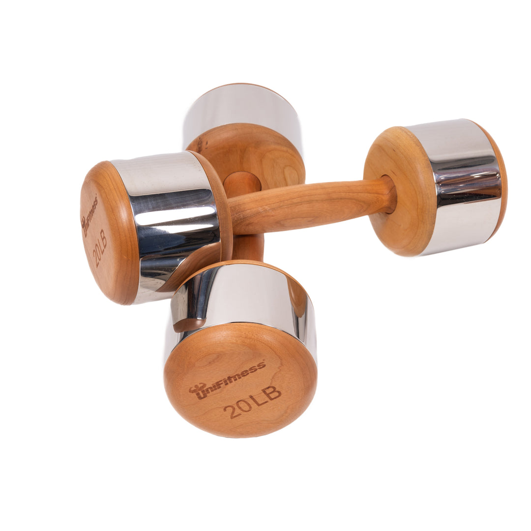 UniFitness Set de Mancuernas con Estante