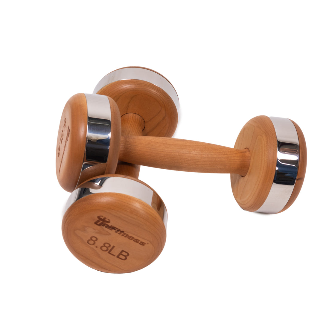 UniFitness Set de Mancuernas con Estante